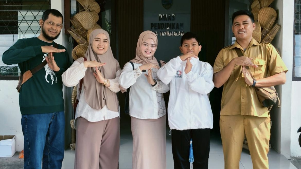 Apresiasi dan doa restu Kepala Sekolah dan Dinas Pendidikan untuk Ananda Bilal. Siap berikan yang terbaik di O2SN Jabar 2026. (Foto: Dok. Istimewa)